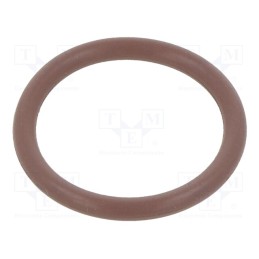 50 pcs : 01-0016.00X2 ORING 80FPM BROWN - O-ring gasket, FPM, Thk: 2mm, Øint: 16mm, brown, -20÷200°C