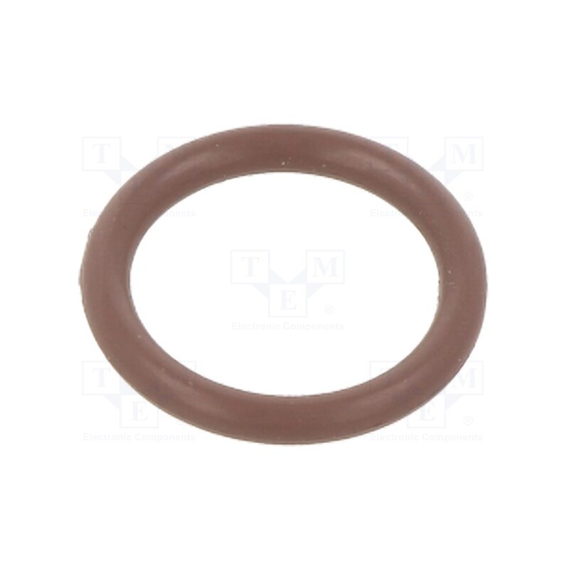 50 pcs : 01-0012.00X2 ORING 80FPM BROWN - O-ring gasket, FPM, Thk: 2mm, Øint: 12mm, brown, -20÷200°C