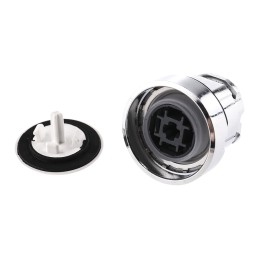 1 pcs - Schneider Electric Harmony XB4 Series White Spring Return Push Button Head, 22mm Cutout, IP66, IP67, IP69K