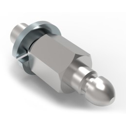 1 pcs - TE Connectivity Qlock Post For Use With Rail Data Connectors, Rail D-Sub Backshells, Variant B
