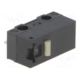 10 pcs : D2F-01-D - Microswitch SNAP ACTION, 3A/125VAC, 0.1A/30VDC, without lever