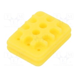 10 pcs : 9100129900 - Gasket for wire, Han® 1A, for Han® 1A connectors