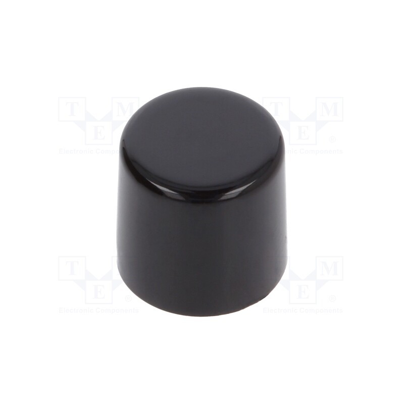 10 pcs : AT443A - Cap, MB series, Ø8x7.6mm, black, MB