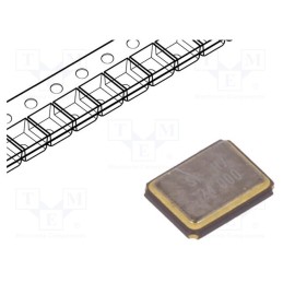 10 pcs : WTL3M23500RH - Resonator: quartz, 24MHz, ±10ppm, 9pF, SMD, 3.2x2.5x0.7mm