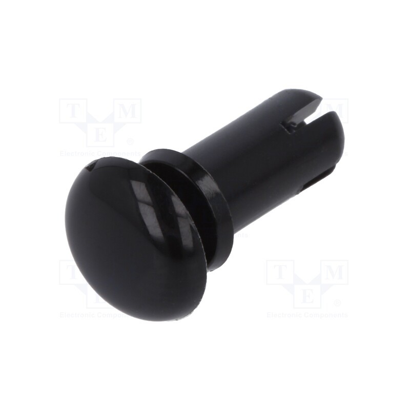 50 pcs : 8G4025.0X8.5B - Rivet, polyamide, L.rivet: 10.5mm, Panel cutout diam: 5.1mm, black