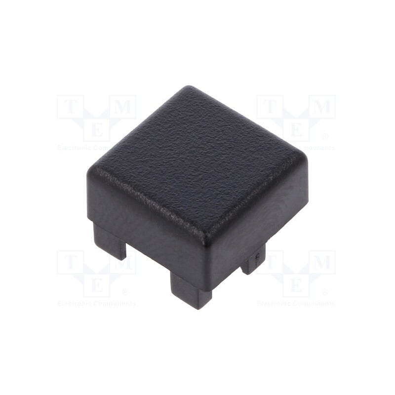 10 pcs : BTN D6 90 F - Button, black, D6Q-B,D6Q-BL,D6Q-G,D6Q-GR,D6Q-R,D6Q-W,D6Q-Y