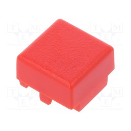 10 pcs : BTN D6 40 F - Button, red, D6Q-B,D6Q-BL,D6Q-G,D6Q-GR,D6Q-R,D6Q-W,D6Q-Y