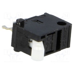 10 pcs : D3C-1210 - Microswitch SNAP ACTION, 0.1A/30VDC, with lever, SPDT, Pos: 2
