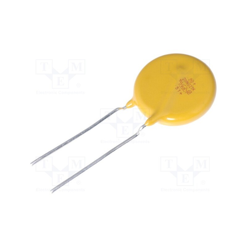 10 pcs : - Varistor: metal-oxide, THT, 385VAC, 505VDC, 620V, ±10%, 6.5kA, 224J