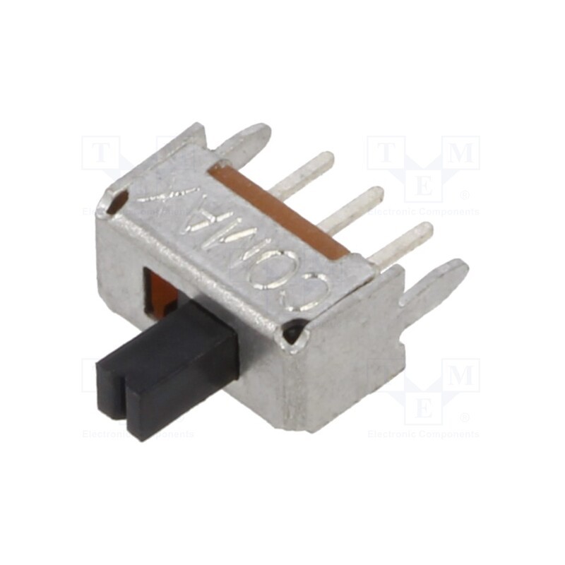 10 pcs : SS-12D07-VG 4 NS GA PA - Switch: slide, Pos: 2, SPDT, 0.3A/30VDC, ON-ON, THT, Leads: for PCB