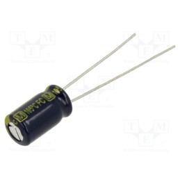 10 pcs : EEUFC1C121 - Capacitor: electrolytic, low ESR, THT, 120uF, 16VDC, Ø6.3x11.2mm