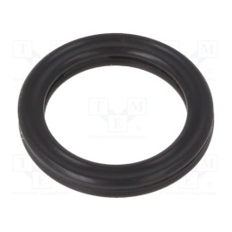 50 pcs : 10-009.25X001.78 X-RING FPM - X-ring washer, FPM, Thk: 1.78mm, Øint: 9.25mm, -30÷200°C