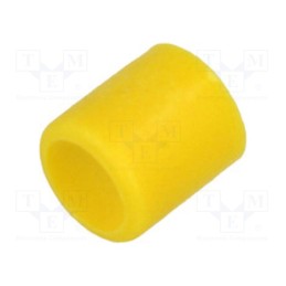 50 pcs : 1840.0071 - Button, round, yellow, 1446,1840,1845,1852