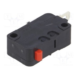 10 pcs : D3V-16-3A5 - Microswitch SNAP ACTION, 16A/250VAC, 10A/30VDC, without lever