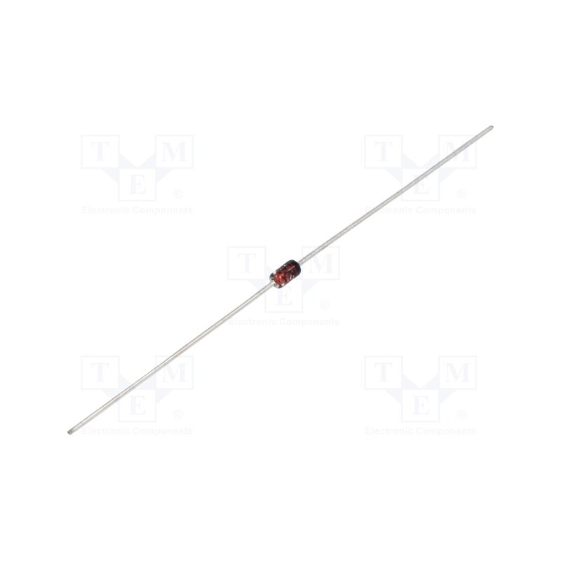 50 pcs : BZX55C24 - Diode: Zener, 0.5W, 24V, , DO35, single diode, Ufmax: 1V