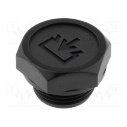 10 pcs : 58561 - Fill plug, without side hole, Thread: M20, Overall len: 18mm