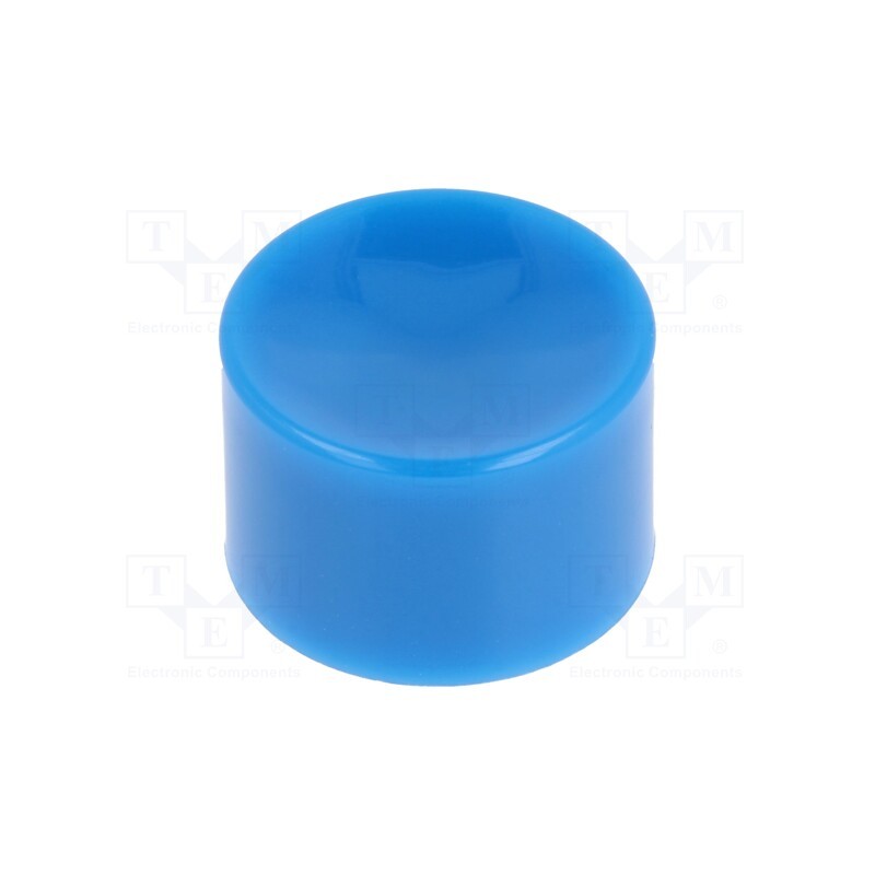 10 pcs : KM 604 - Button, Illumin: none, Body: blue, MPA
