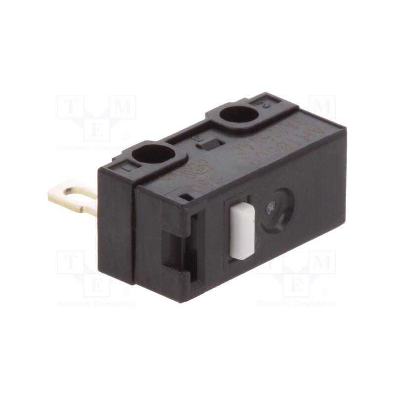 10 pcs : AH16609AT - Microswitch SNAP ACTION, 3A/125VAC, 2A/30VDC, without lever