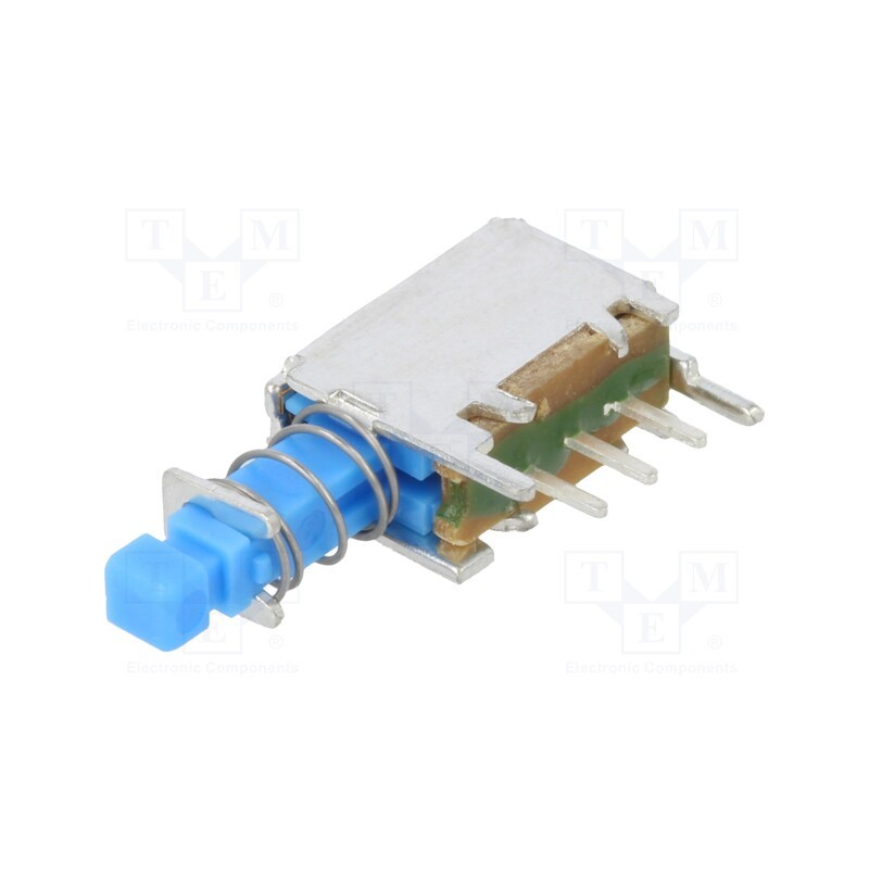 10 pcs : LC1258EENP - Switch: push-button, Pos: 2, SPDT, 0.3A/30VDC, Rcont max: 20mΩ, THT