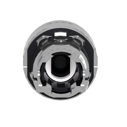 1 pcs - Schneider Electric Harmony XB4 Series White Illuminated Spring Return Push Button Head, 22mm Cutout, IP66, IP67, IP69K