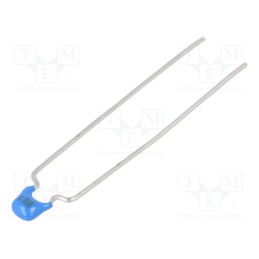 50 pcs : FG28C0G1H221JNT06 - Capacitor: ceramic, MLCC, 220pF, 50V, C0G (NP0), ±5%, THT, 5mm