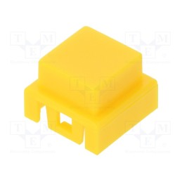 10 pcs : BTN K01 30 - Button, yellow, KSA,KSL