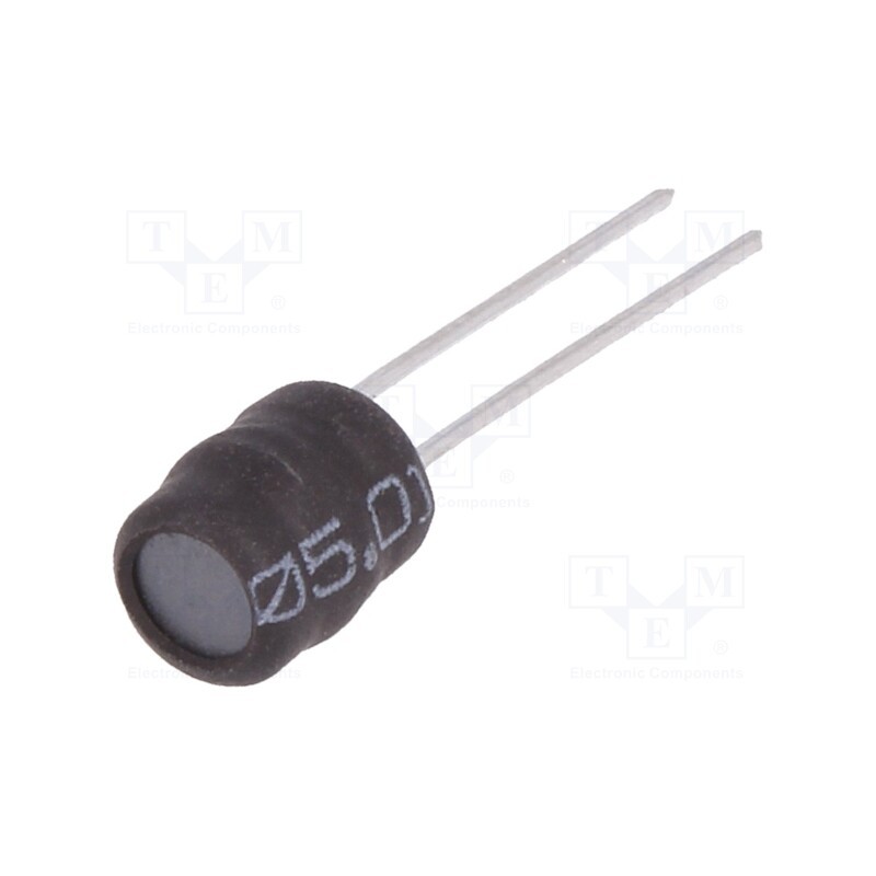 10 pcs : COIL0507-1 - Inductor: wire, THT, 1mH, 250mA, ±10%, Ø6.5x8.5mm, vertical