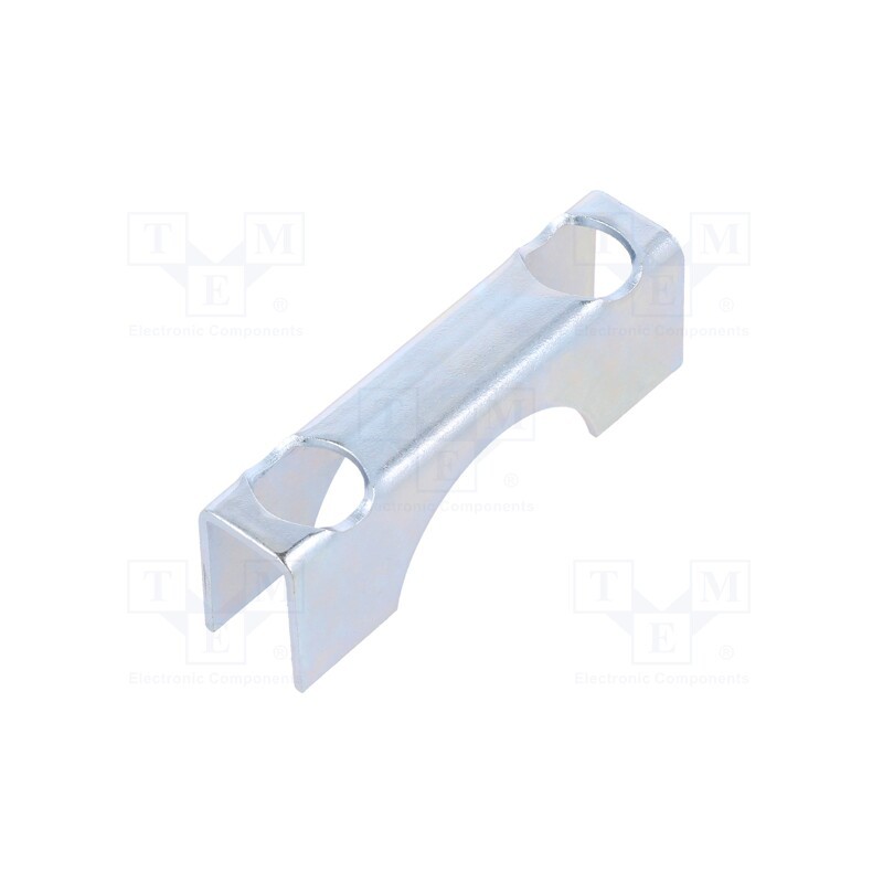 10 pcs : ŁC10.35 (1') - Mounting coupler, steel, zinc, u-bolt, D-CB10..35..71