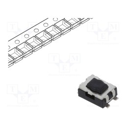10 pcs : TL6330AF200Q - Microswitch TACT, SPST, Pos: 2, 0.05A/32VDC, SMD, none, 1.96N, 1.9mm