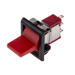 1 pcs - RS PRO SPDT, (On)-Off-(On) Rocker Switch Panel Mount