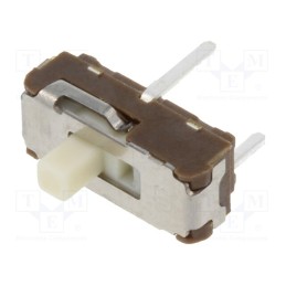 10 pcs : SSSS213000 - Switch: slide, Pos: 2, SPDT, 0.3A/6VDC, ON-ON, THT, Leads: for PCB
