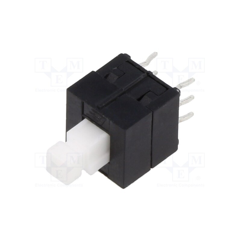 10 pcs : TL2201EEYB - Switch: push-button, Pos: 2, DPDT, 0.1A/30VDC, Illumin: none, THT