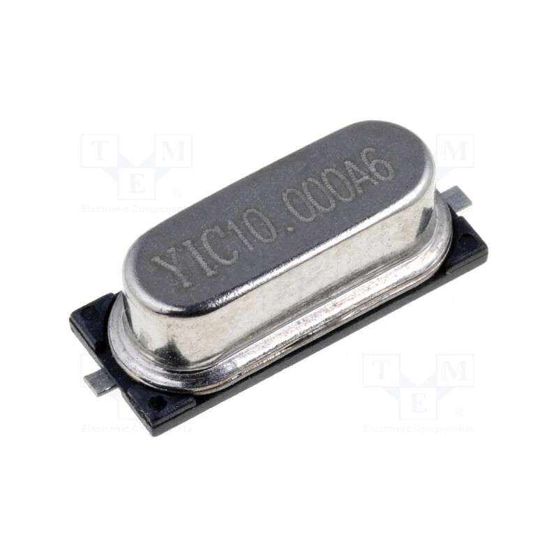 10 pcs : - Resonator: quartz, 10MHz, ±30ppm, 20pF, SMD, HC49SM