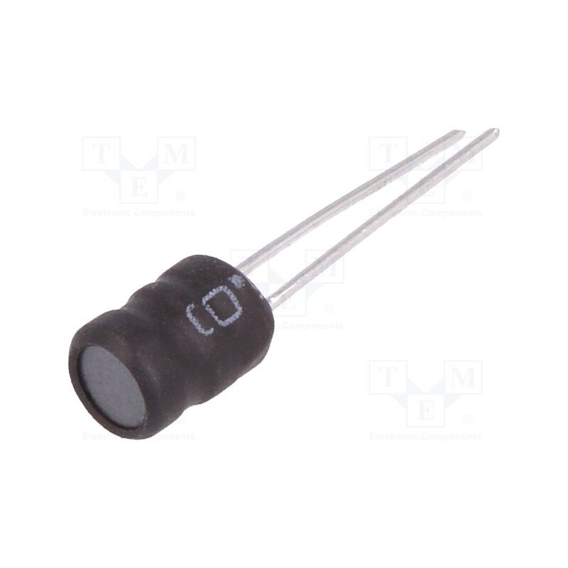 10 pcs : COIL0507-0.047 - Inductor: wire, THT, 47uH, 1.3A, ±10%, Ø6.5x8.5mm, vertical