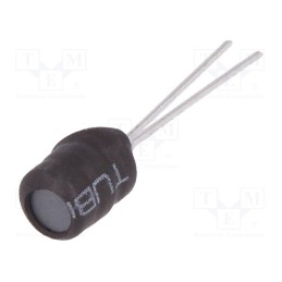 10 pcs : COIL0507-0.022 - Inductor: wire, THT, 22uH, 2A, ±10%, Ø6.5x8.5mm, vertical