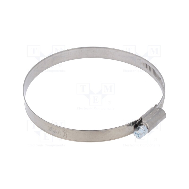 10 pcs : DD2090 - Worm gear clamp, W: 12mm, Clamping: 90÷110mm, DD, W2, DIN 3017