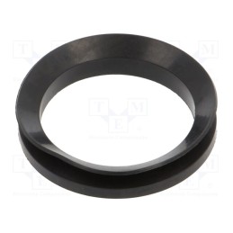 20 pcs : 09-036X5X9 VA-40 NBR - V-ring washer, NBR rubber, Shaft dia: 38÷43mm, L: 9mm, Ø: 36mm