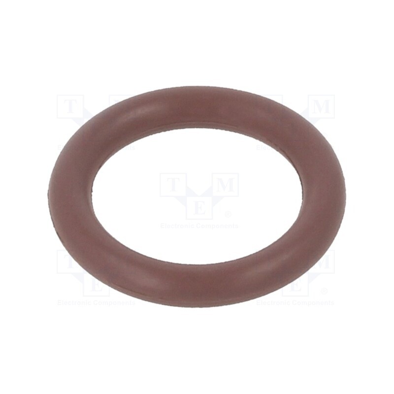 50 pcs : 01-0012.00X2.5 ORING 80FPM BROWN - O-ring gasket, FPM, Thk: 2.5mm, Øint: 12mm, brown, -20÷200°C