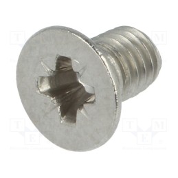 500 pcs : 1544187 - Screw, M3x5, 0.5, Head: countersunk, Pozidriv, PZ1, DIN 965A