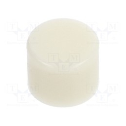 10 pcs : AT475B - Cap, AB series,BB series, Ø5.1x4mm, white, AB