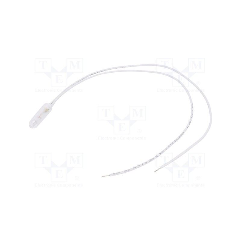 10 pcs : 9SLTB09SLTSVFUL - Indicator: with neon lamp, recessed, green, 220VDC, 220VAC, Ø6mm