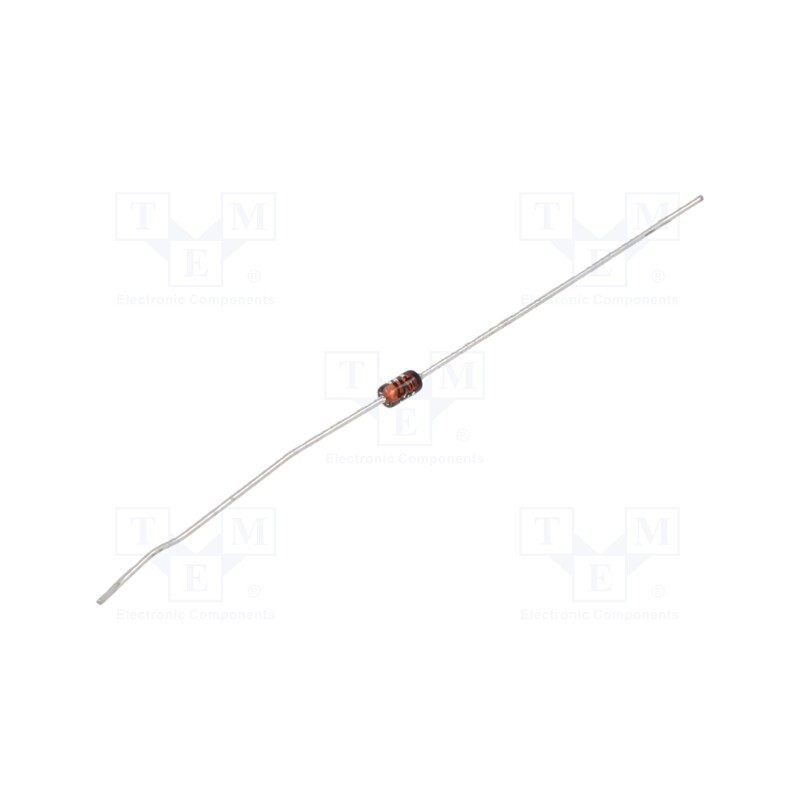 50 pcs : BZX55C4V7 - Diode: Zener, 0.5W, 4.7V, , DO35, single diode, Ufmax: 1V