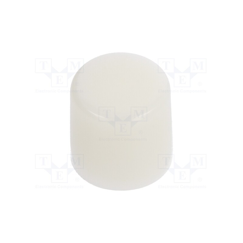 10 pcs : AT443B - Cap, MB series, Ø8x7.6mm, white, MB