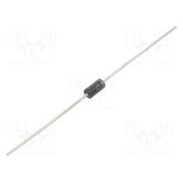 50 pcs : UF4001 - Diode: rectifying, THT, 50V, 1A, Ifsm: 30A, DO41, Ufmax: 1V, 50ns