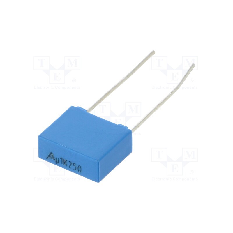 10 pcs : B32520C3104K289 - Capacitor: polyester, 0.1uF, 160VAC, 250VDC, 7.5mm, ±10%, -55÷125°C