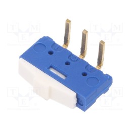 10 pcs : ESP2010 - Switch: slide, Pos: 2, SPDT, 0.5A/12VDC, ON-ON, No.of term: 3, THT