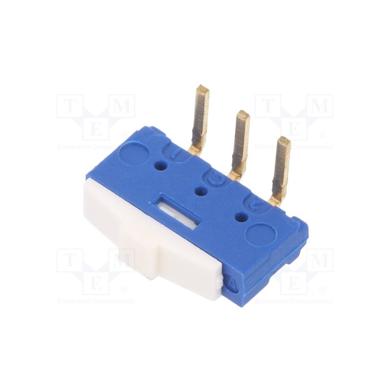 10 pcs : ESP2010 - Switch: slide, Pos: 2, SPDT, 0.5A/12VDC, ON-ON, No.of term: 3, THT
