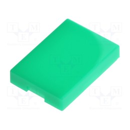 10 pcs : AT4116F - Cap, UB series, 17x12x3mm, green, UB