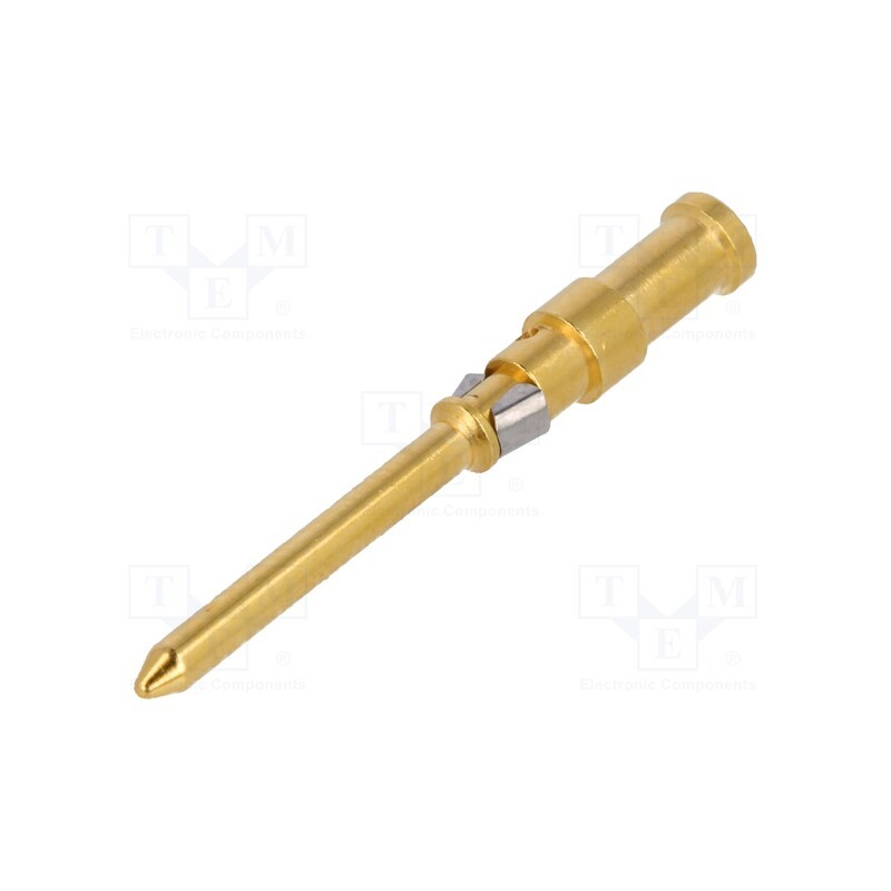 10 pcs : 9150006122 - Contact, male, copper alloy, nickel plated,gold-plated, 1mm2