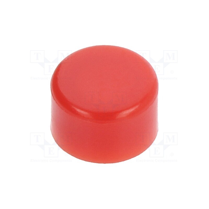 10 pcs : AT4063C - Cap, GB series, Ø4x2.4mm, red, GB